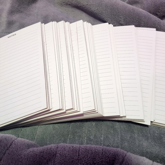 50 Note Memo Writing Pads Line Page Office Supplies - Picture 3 of 4